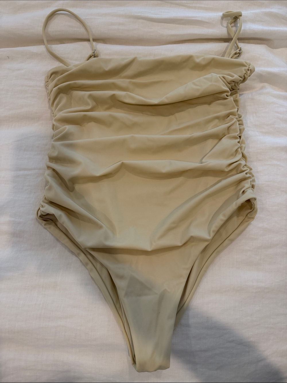 Belle Ecru one-piece Swimsuit